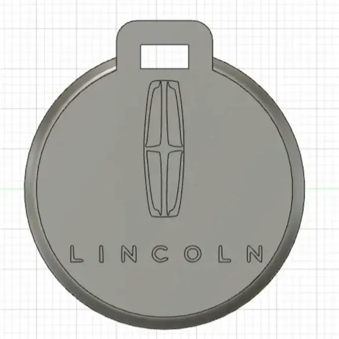 Pendentif porte clé Lincoln / Lincoln Key ring ornement