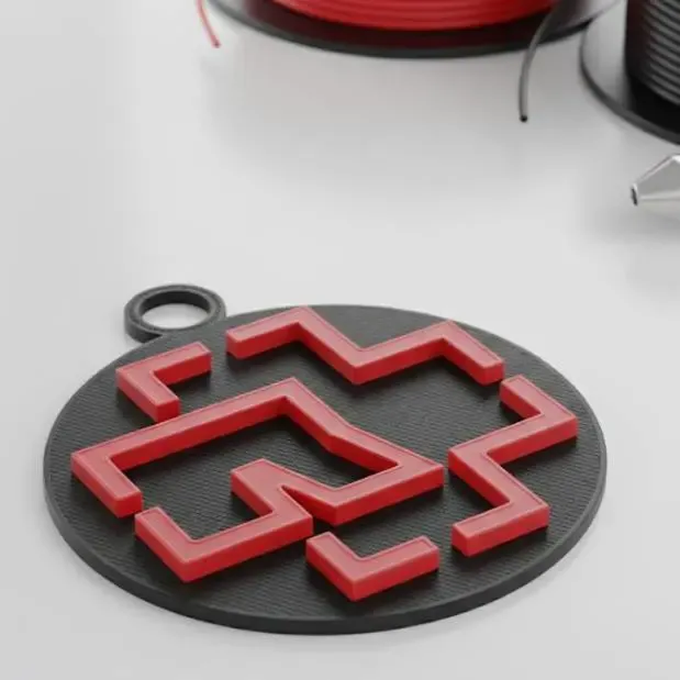 Rammstein keychain by Aza