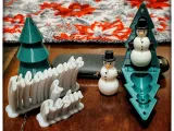 Árbol de Navidad sorpresa y muñeco de nieve #Sorpresa-0