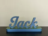 Custom Name Jack Sign – Elegant Script Name Plate-1