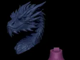 Smaug Bust-4