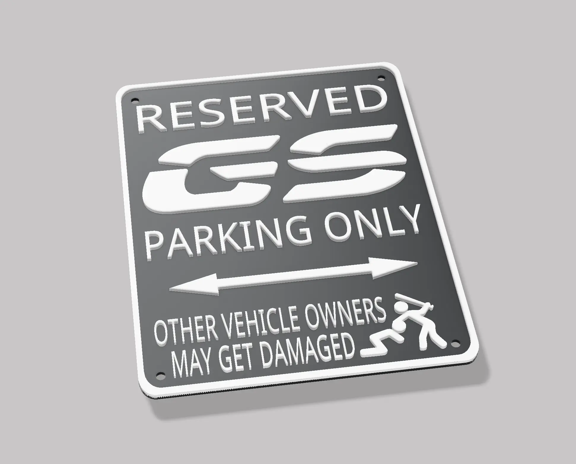 BMW GS R1250GS R1200G GSA R 1250 GS F850GS Motorrad Fun Sign