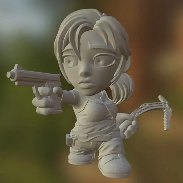 Lara Croft chivi