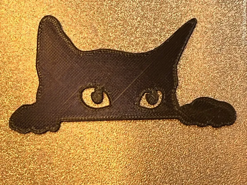 Wall Art Cat Voyeur