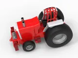 Fun short Pro Stock Pulling Tractor Version 4 Scale 1:25-6