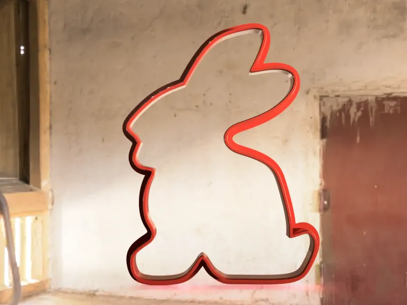 Bunny v2 Cookie Cutter