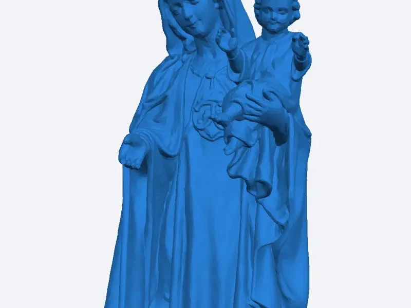 Virgen con niño Dios 