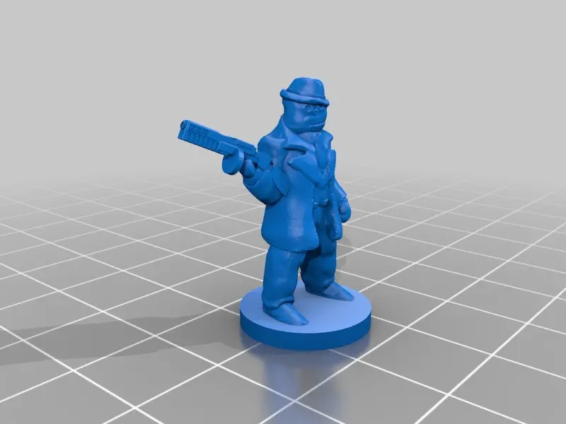 Yong Bu-Gong Racketeers (18mm ölçekli)