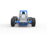 Vintage Sprint car Scale 1:25-3