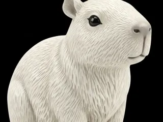 Chaveiro filhote de capivara