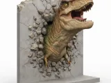 dinosauro atravessando a parede-0