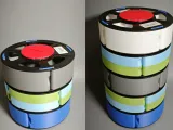 Storage tray tower - can be infinitely stacked, rotatable, t-2