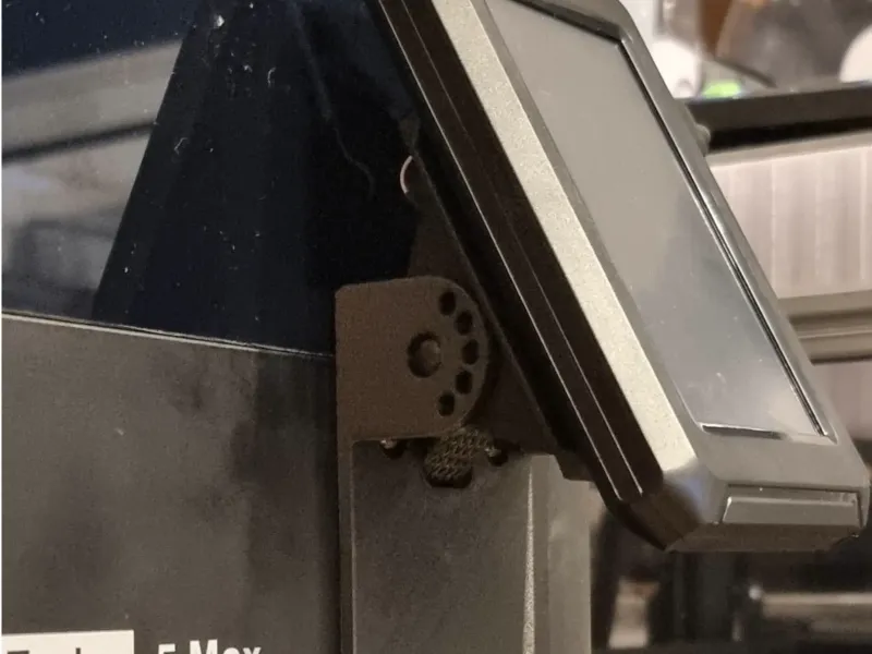 Ender 5 Max Pivoting Screen Mount