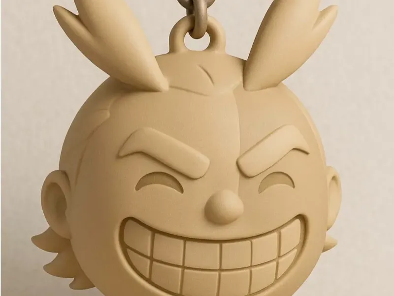 All Might Head Keychain – My Hero Academia