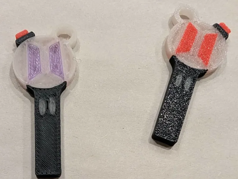 BTS Army Bomb Light Stick Keychain