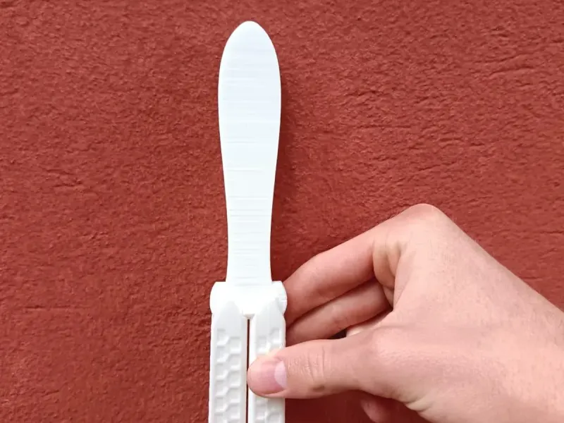 Schmetterlingsmesser Fidget-Spielzeug, PIP (MIT HAFTSCHICHT DRUCKEN)