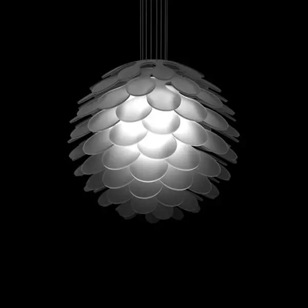 Fish Scale Chandelier