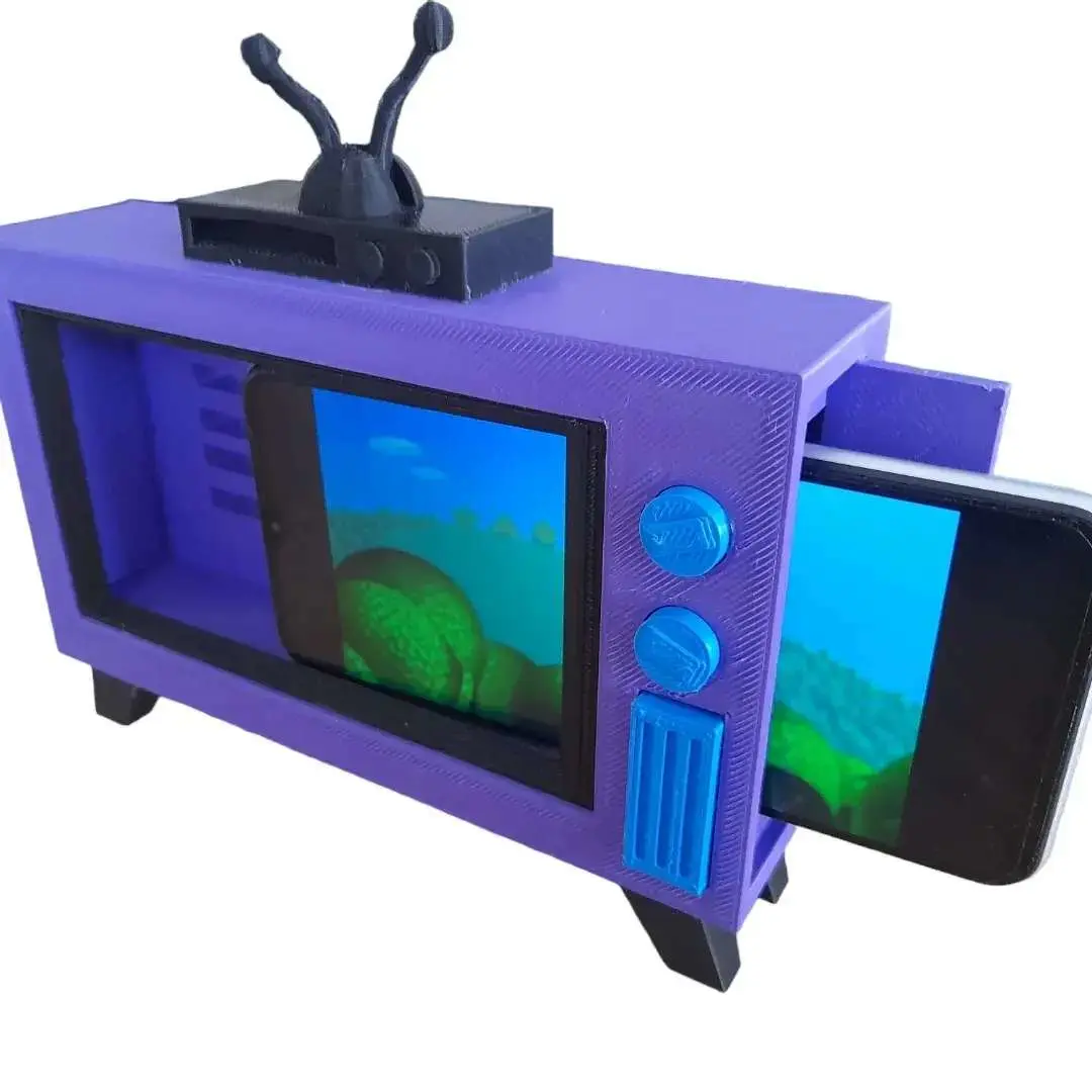 The Simpsons TV cell phone holder