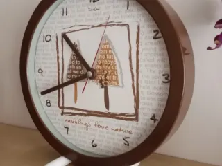 Wall clock stand