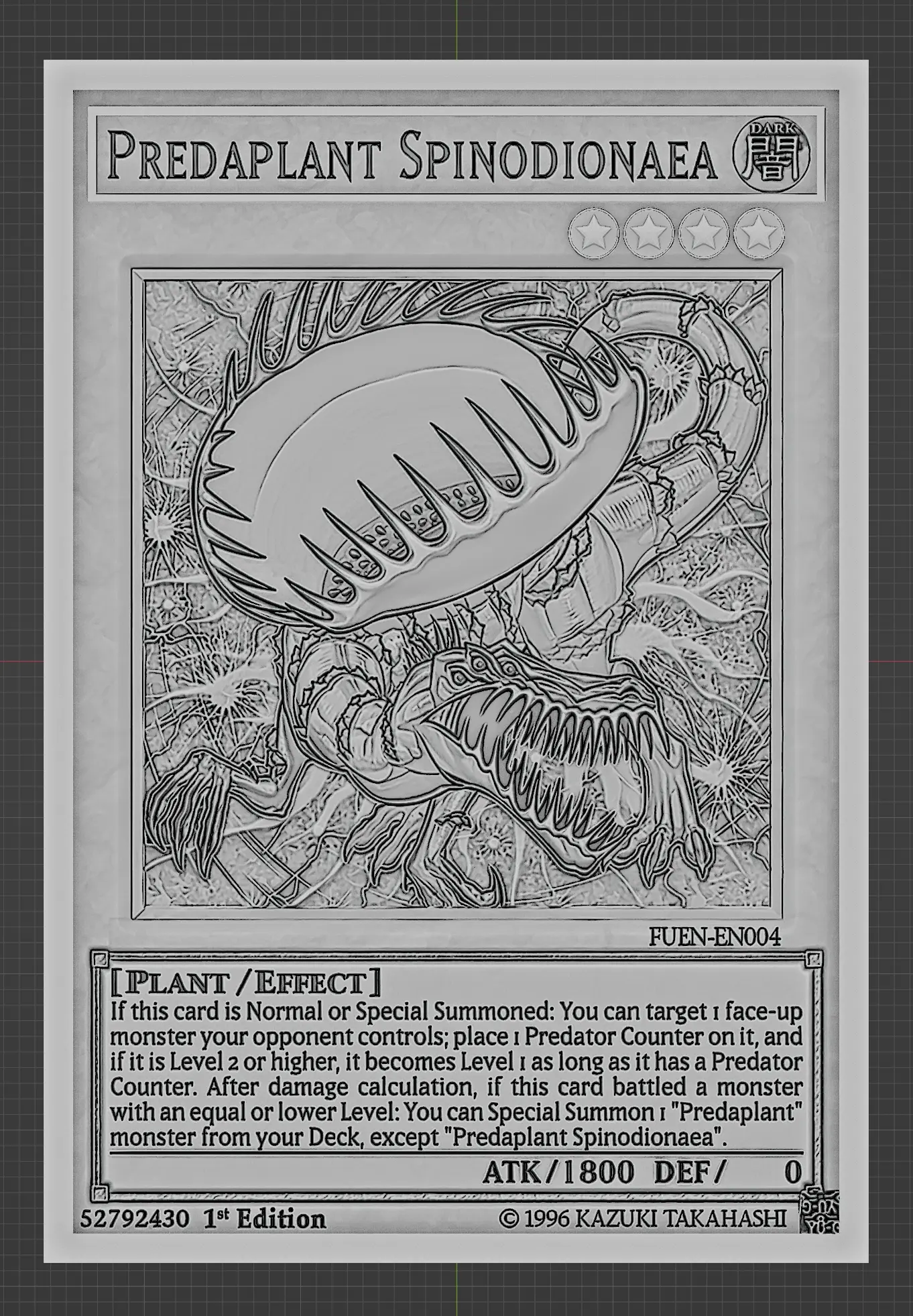 Spinodionaea predaplant - yugioh