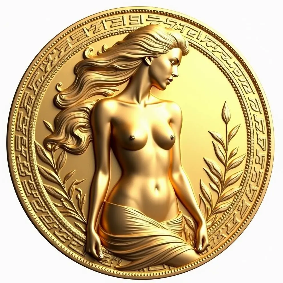 Free Badges & Coins STL Download Nude Coin 9by Timmothy
