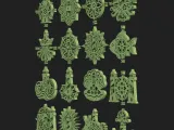 Lighthouse Compass Nautical CNC SVG STL Pack 16 Designs - 3D-3