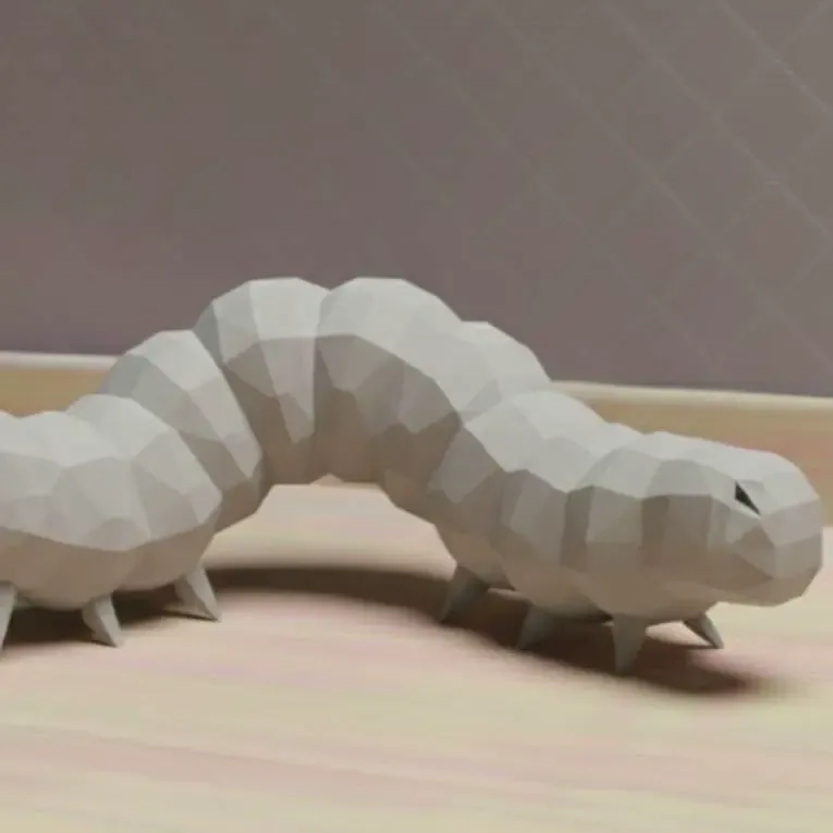 Chenille - low poly