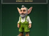 Garden Gnome Character Pack – Fantasy Garden Worker Kitbash-9