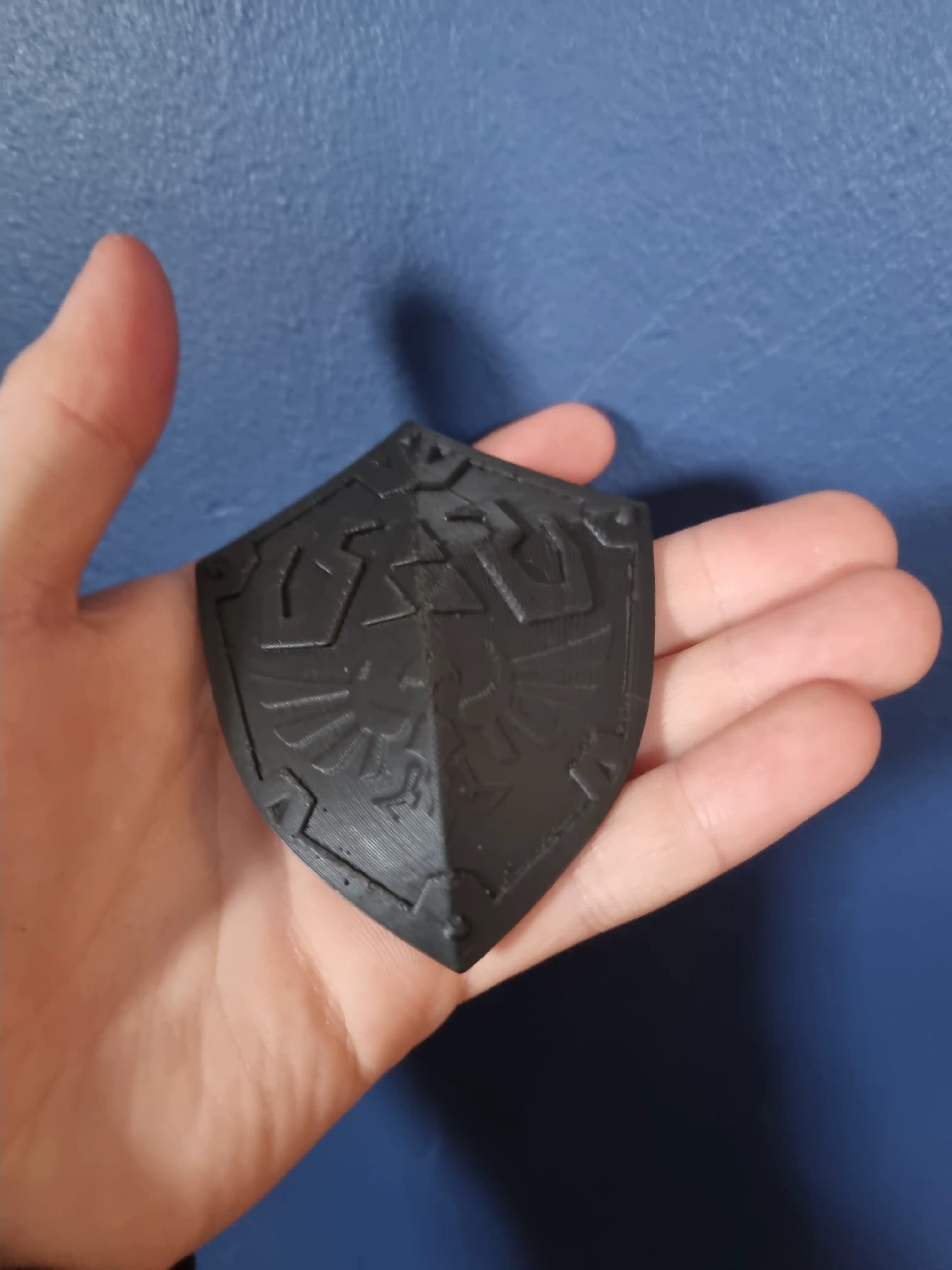 Hylian sheild from The Legend of Zelda