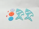 Children's Hand Training Toy – Dynamic Gear Fish-4