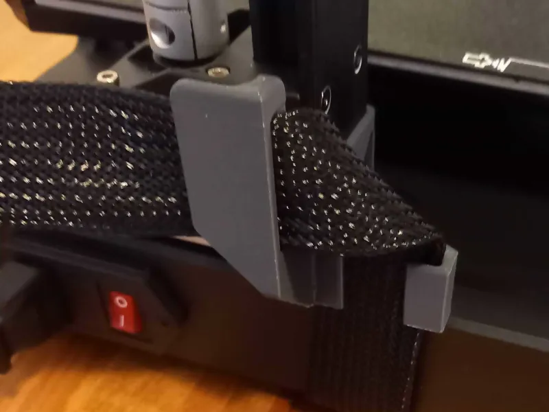Cable Clamp for Ender-3 V3 SE/KE (supportless)