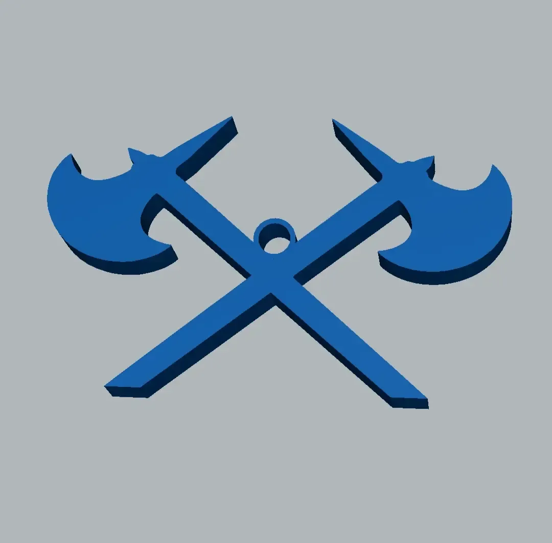 Demolition bmx keychain logo 