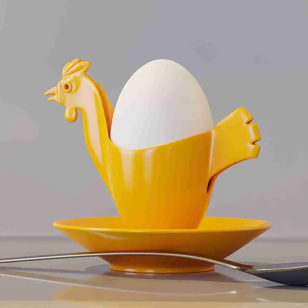 Egg Cup Hen Design
