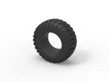 Offroad tire 127 Scale 1:25-6