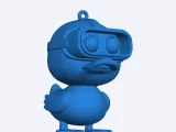 VR Duck – Cute Virtual Reality Duck Keychain-6