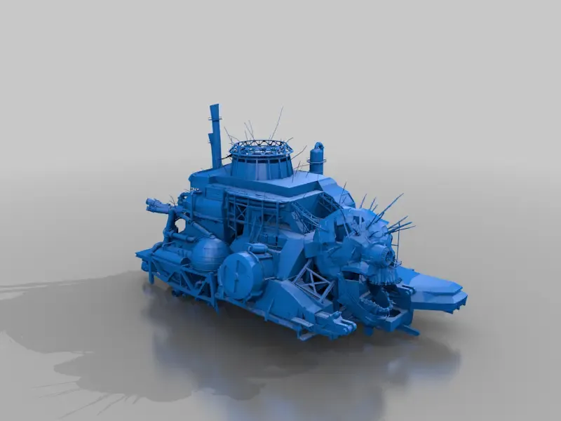 procesor de amidon din oase - necromunda - teren