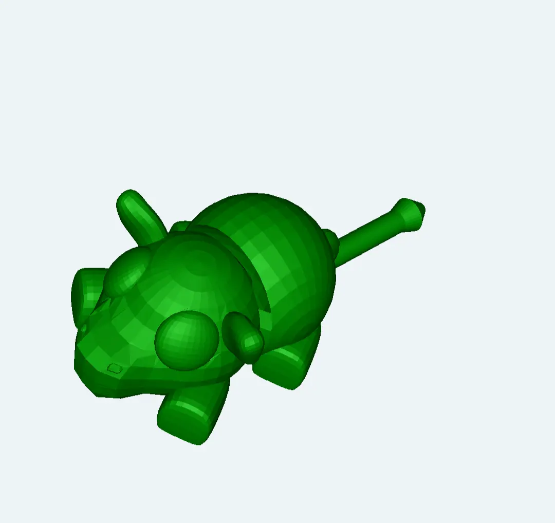 Cute Cow - Articulated Flexi farm animal toy