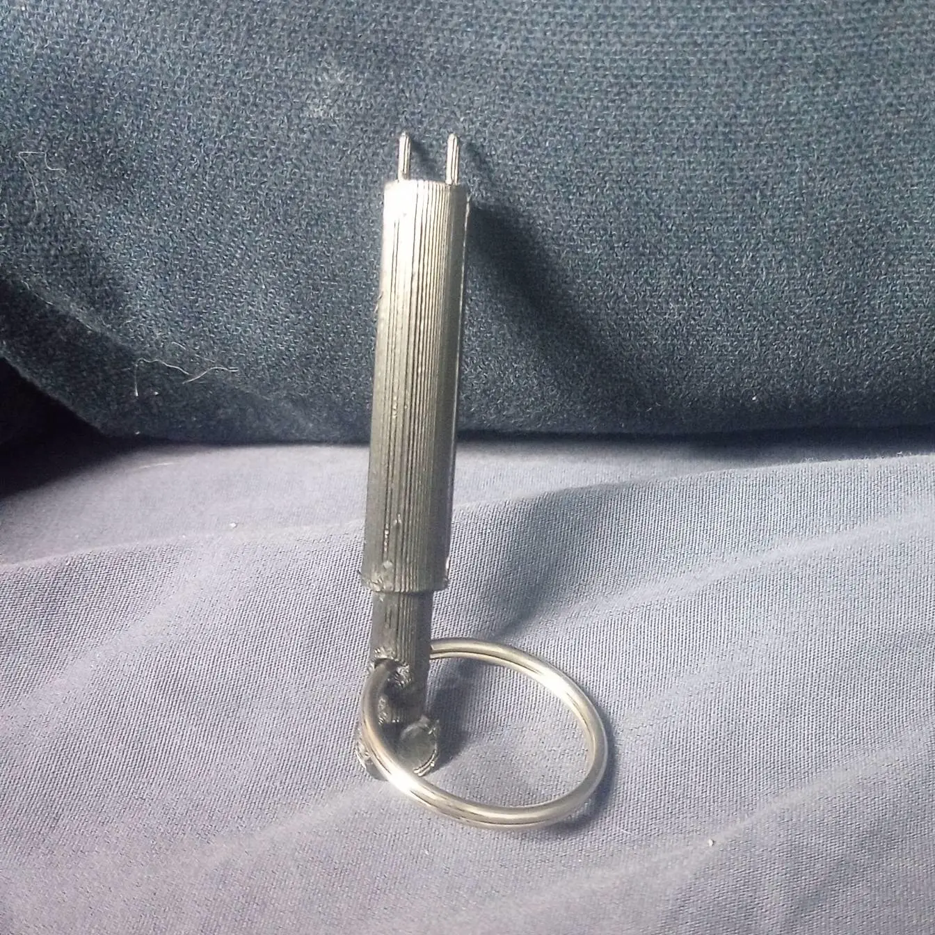 zombie death bat key chain