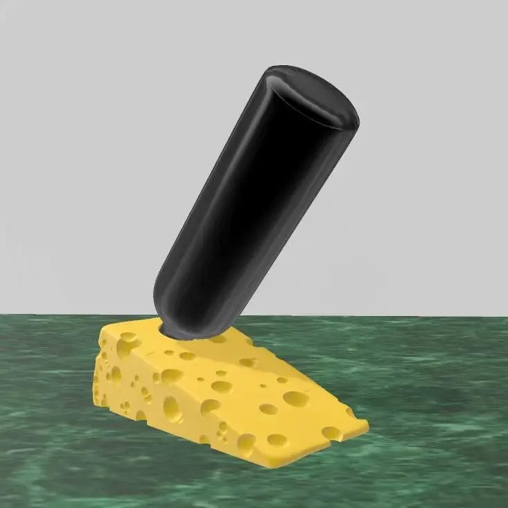 wine bottle holder swiss cheese