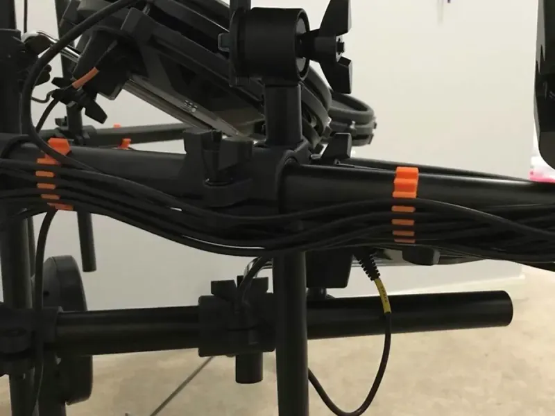 Cable Organizer for Alesis Nitro Mesh Drum Kit