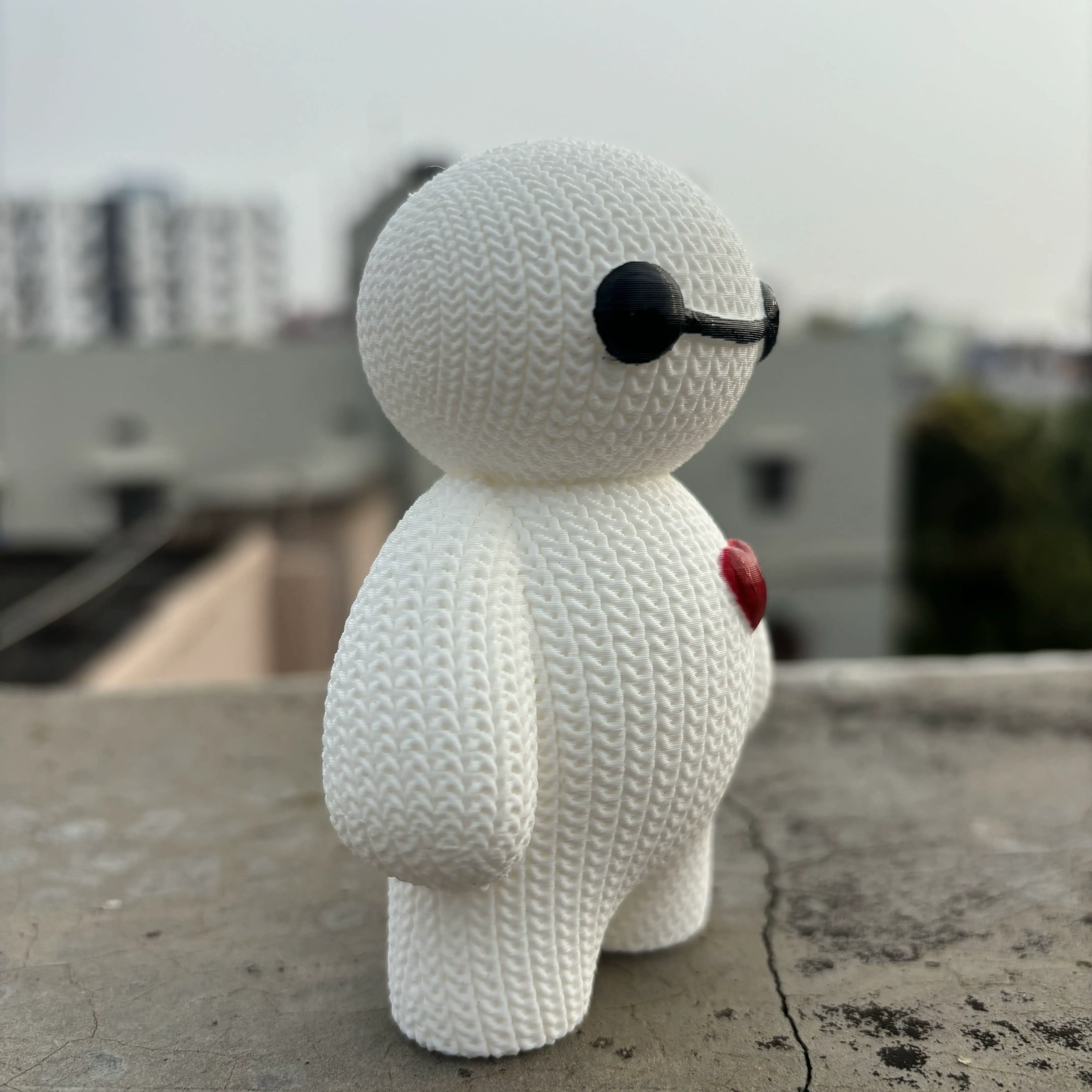 Knitted Baymax