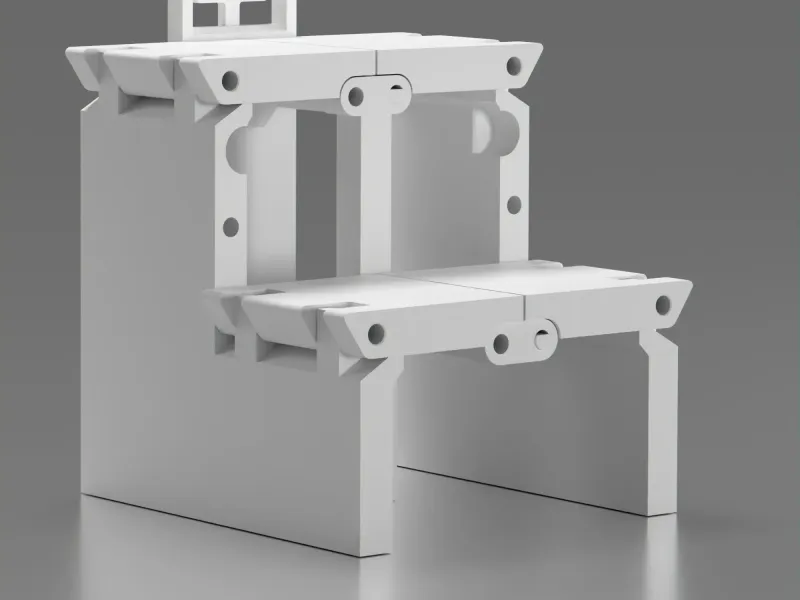 Druckbarer faltbarer Dropline-Stuhl (Schritthocker)