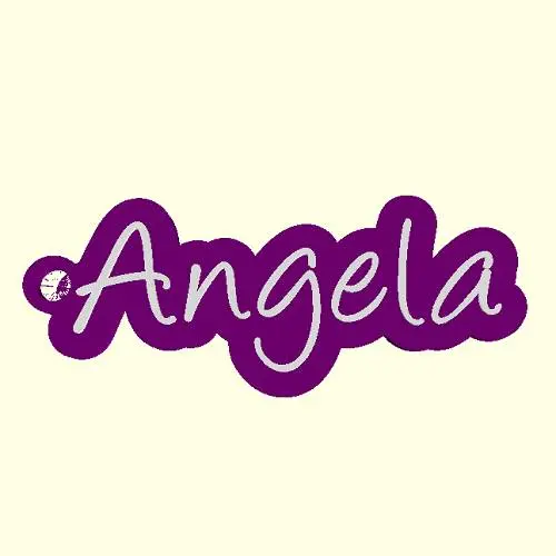 Angela keychain - llavero