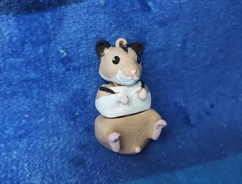 Hamster Keychain