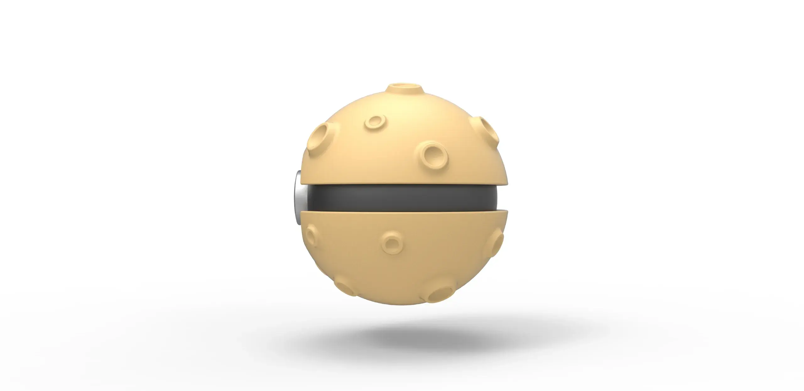 Other STL Download - Moon shape orbby 3DTechDesign