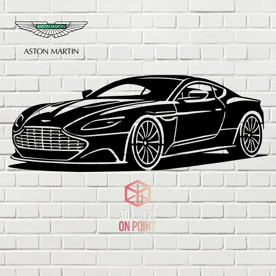 ASTON MARTIN DB - 2D WALL ART #1
