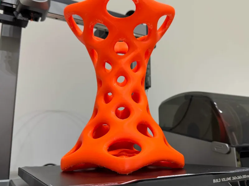 Organic Parametric Decor Vase 01