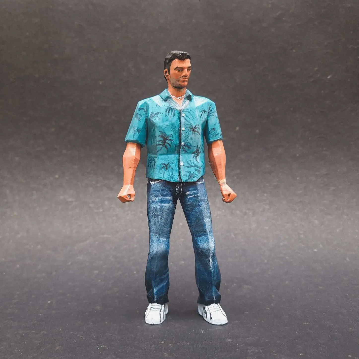 Tommy Vercetti- GTA vice city game- Hand Painted