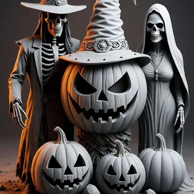Halloween Trio