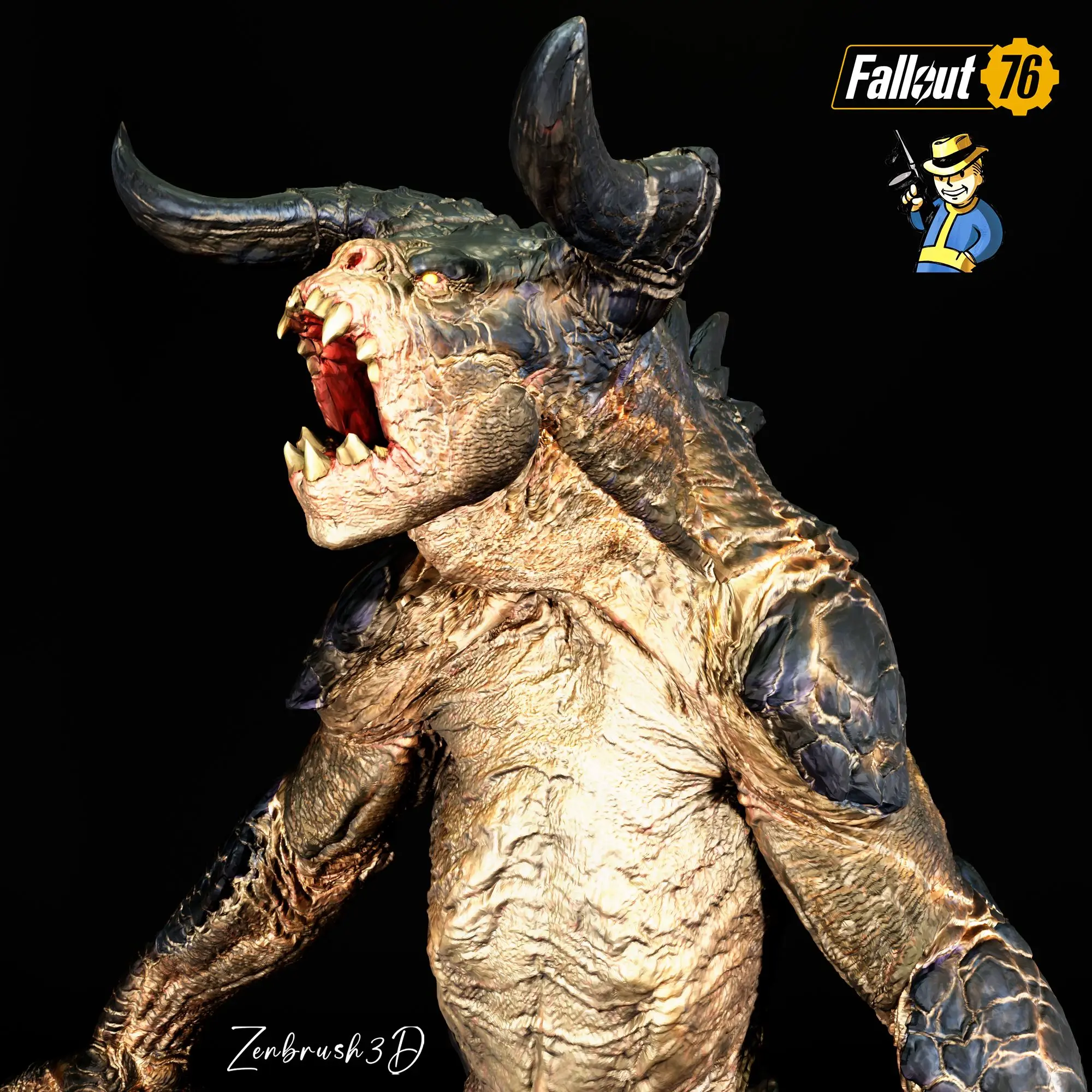 DEATHCLAW - THE FALLOUT - 3D PRINTING